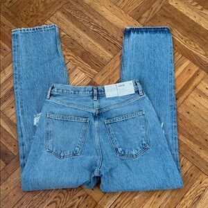 Agolde 90’S mid rise loose fit size 24